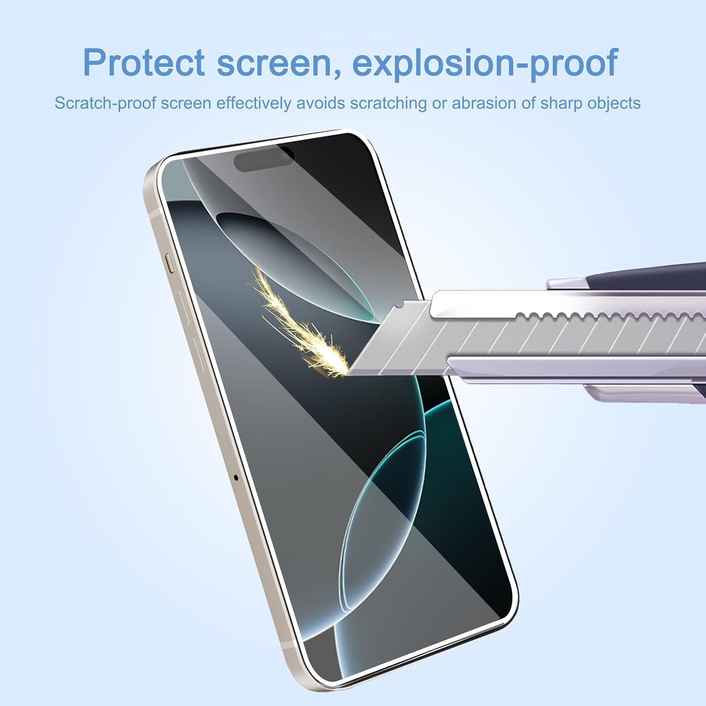 Obsidian GlazrX – Premium Tempered Glass for iPhone 16 Pro Max